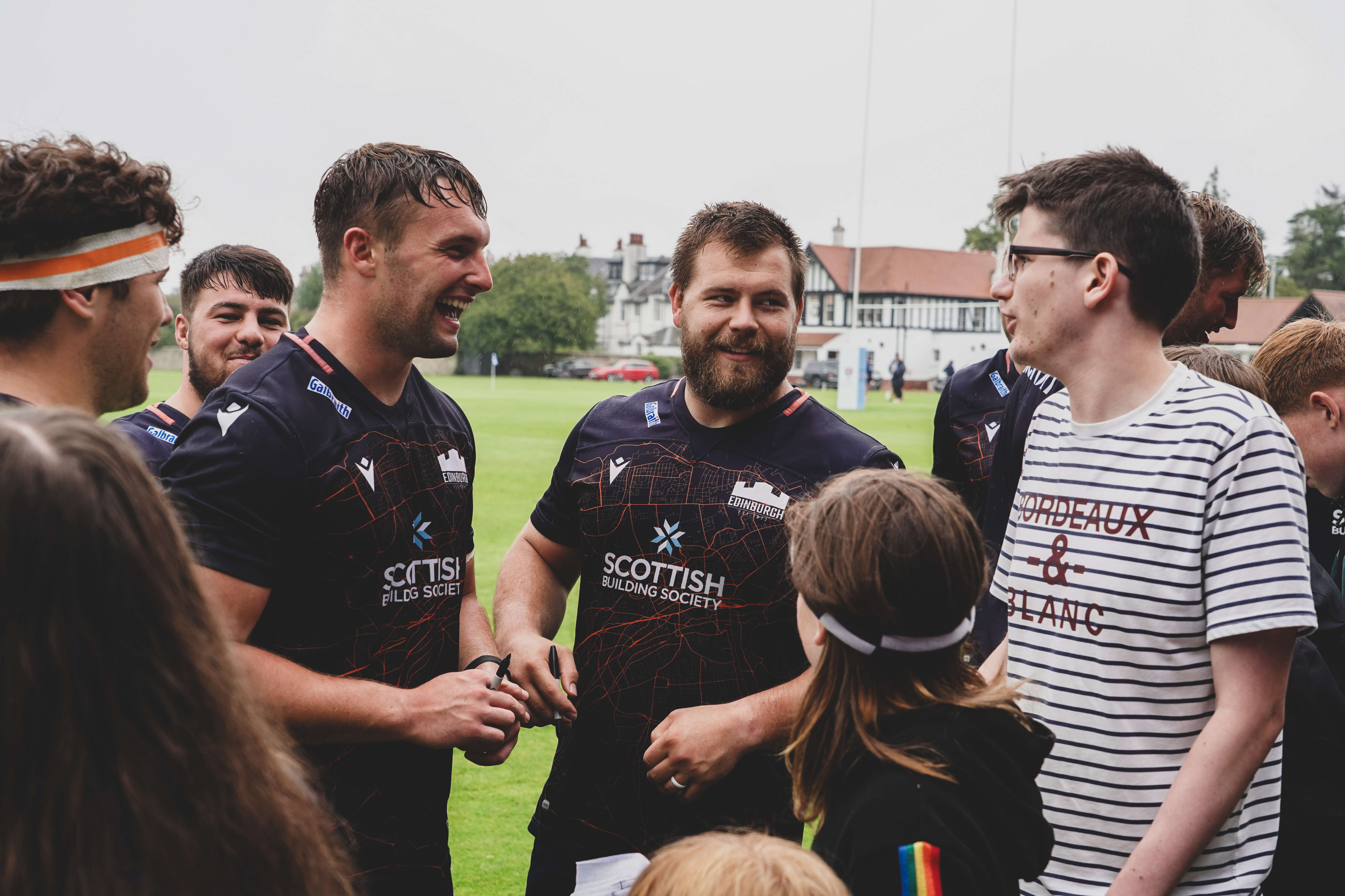 Background image: We're supporting Edinburgh Rugby's Our Burgh Summer Session