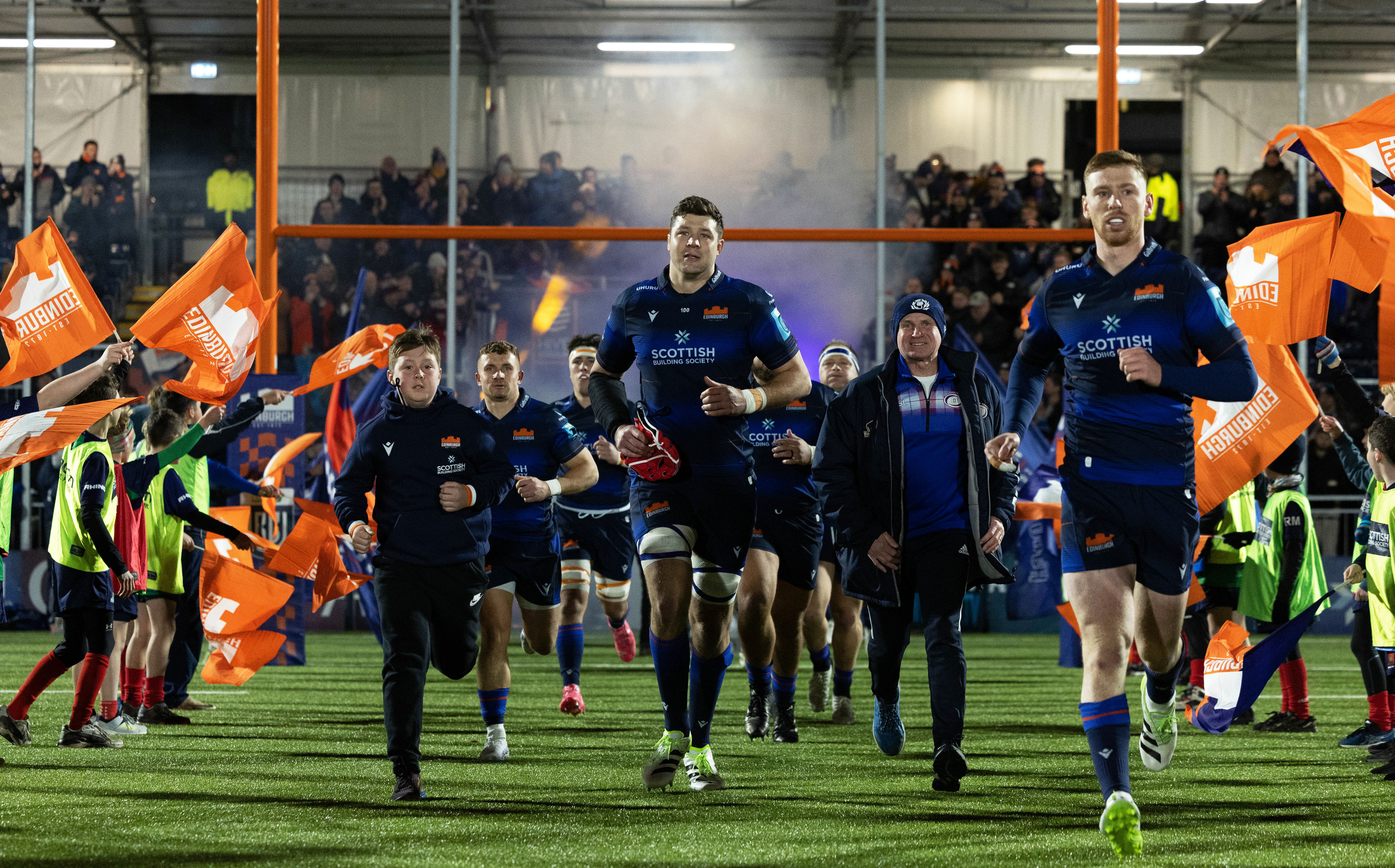 Background image: Our Edinburgh Rugby Mascot Winner 