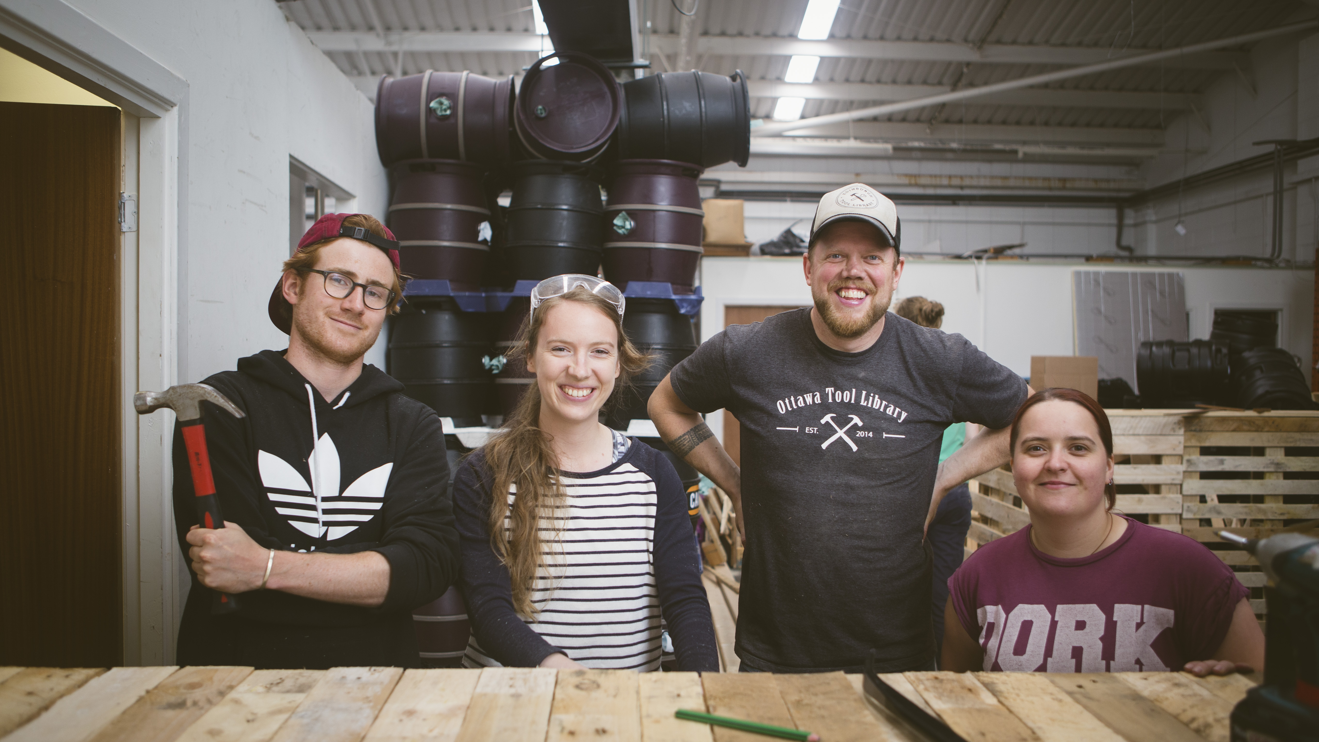 Background image: How the Scottish Building Society Foundation supported the Edinburgh Tool Library