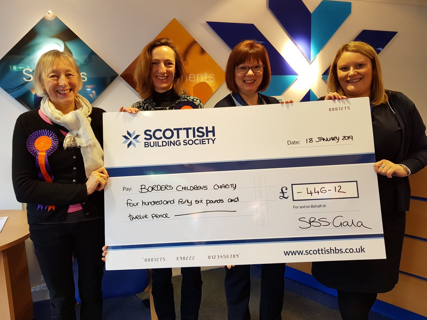 Galashiels Cheque