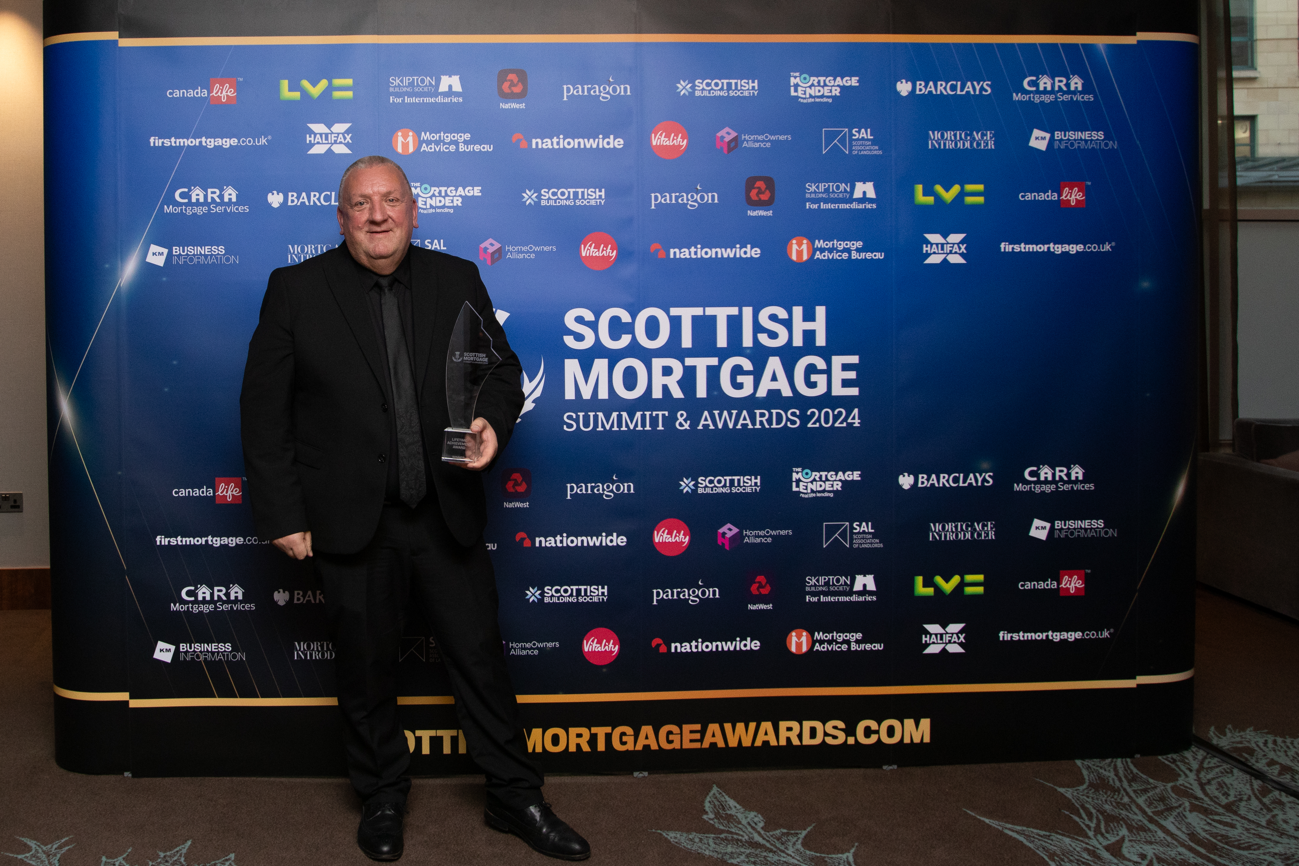 Background image: Winner of Building Society of the Year at the Scottish Mortgage Awards 2024