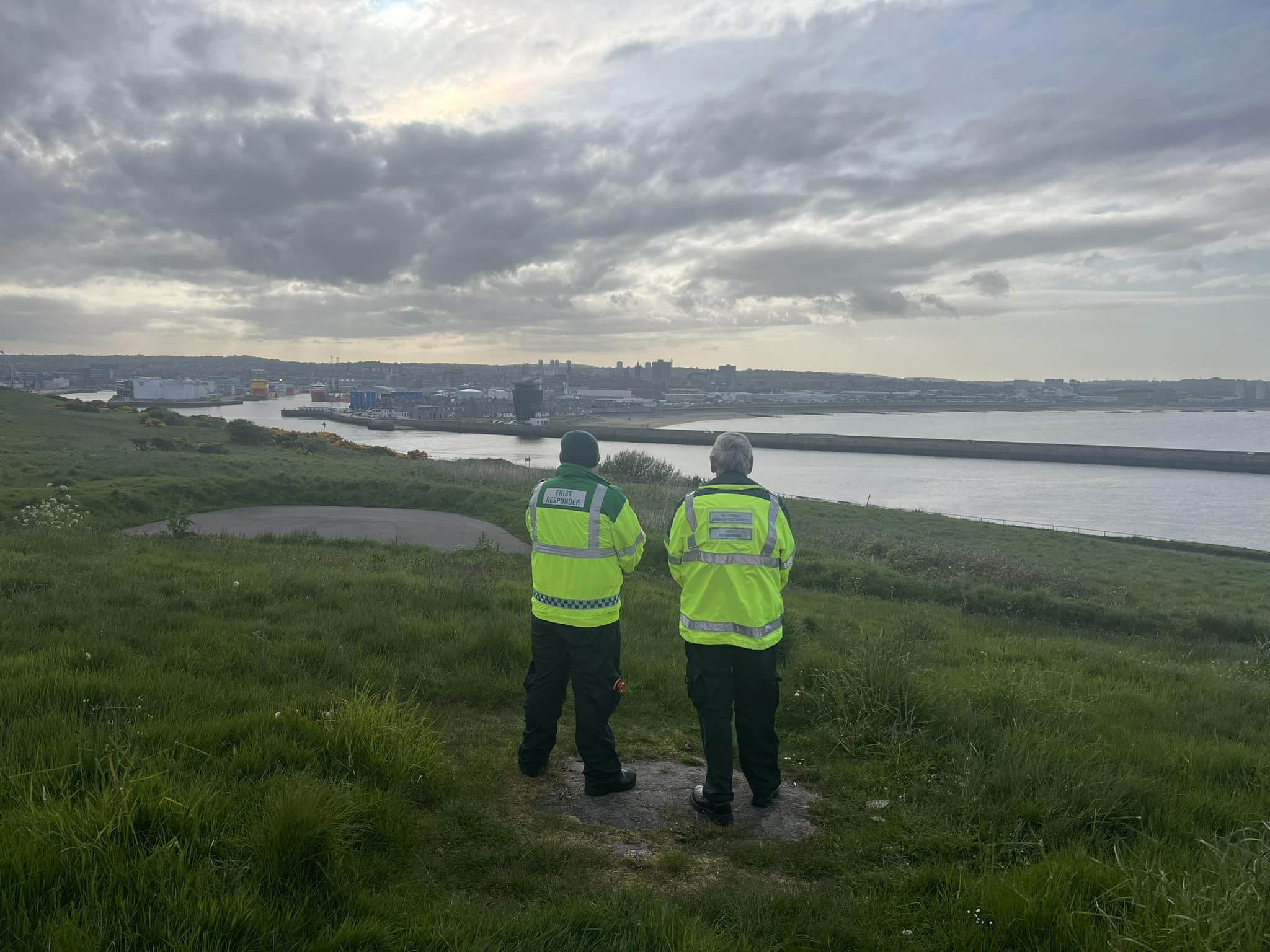 Background image: Aberdeen First Responders