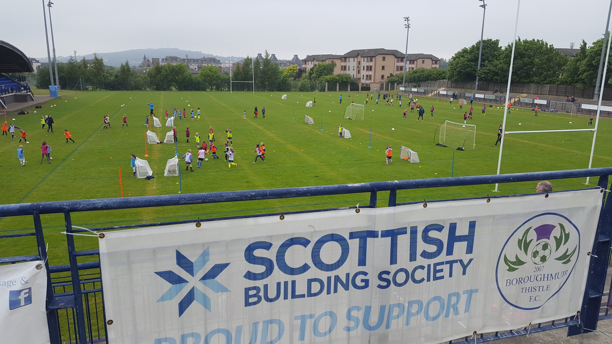 Background image: Boroughmuir Football Fesitval